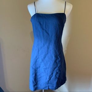 NWOT Cotton Candy LA Navy Tie Back Dress